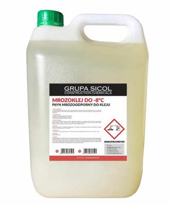 MROZOKLEJ Plastyfikator zimowy płyn do kleju -8C