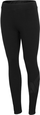 Legginsy damskie 4F LEG011 sportowe czarne