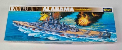 WL608 U.S.S. Alabama Hasegawa 608 1/700