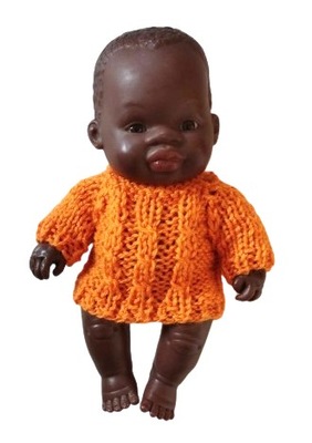 Sweter ubranko dla lalki Miniland 21 cm kolory