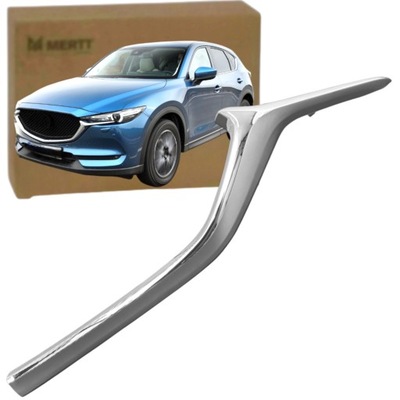 Хромована молдинг решітка решітка ліва kb8a507k1 mazda cx-5 ii kf 2017-2021 фото №1