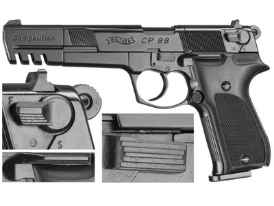 Pistolet wiatrówka Walther CP88 Competition 4,5 mm