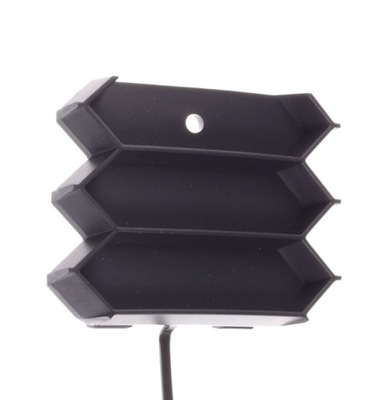 Заглушка фаркоп решётки бампера перед skoda karoq фото №1