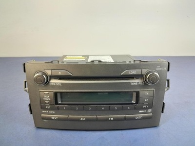 TOYOTA AURIS I RADIO RADIO CD 8612002570  