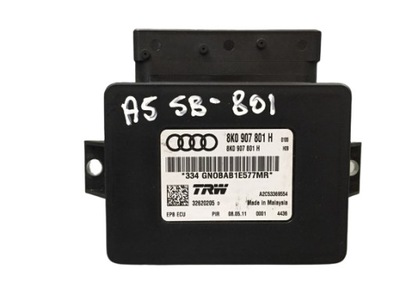 AUDI A5 8T 8T0 MÓDULO FRENOS DE MANO 8K0907801H  