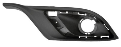 Ліва решітка рамка протитуманної фари бампер dodge durango фото №1