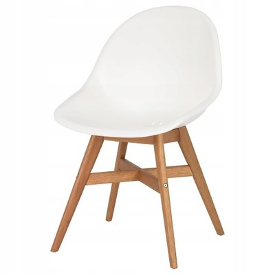 IKEA FANBYN Krzesło - biały