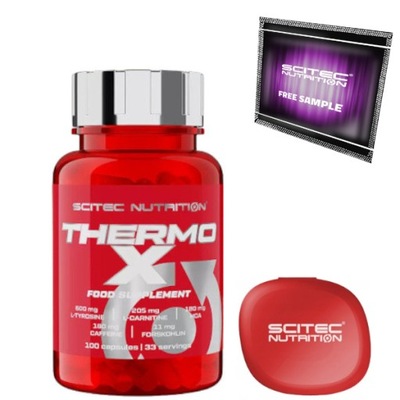 SCITEC THERMO X 100KAPS SPALACZ TŁUSZCZU KARNITYNA