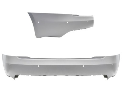 Tesla model s 2016-2020 бампер задня 105731901b фото №1