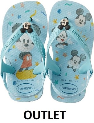 Havaianas Baby Disney Uniseks klapki dziecięce japonki sandały r 22