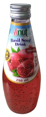 Napój o smaku bazylia - granat VINUT 290ml