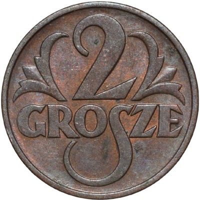 2 gr grosze 1938 Ładna