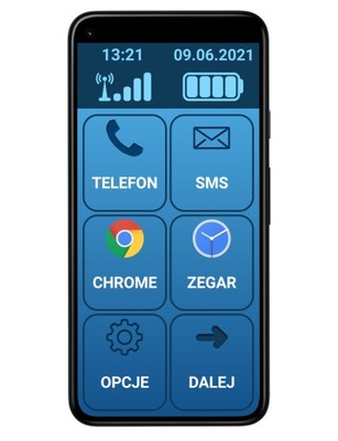 Smartfon Dla Seniora - nakładka na system Android