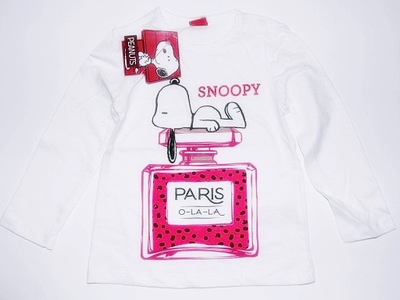 SNOOPY *BLUZKA BAWEŁNA *PARIS ***2-3L ^98