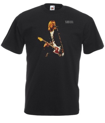 koszulka męska Nirvana Nirwana Cobain Kurt L