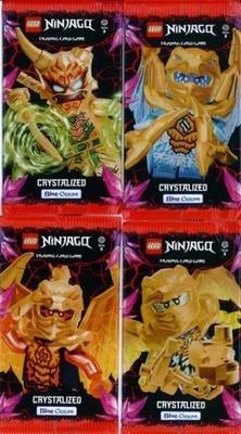 6 SASZETEK LEGO NINJAGO - CRYSTALIZED seria 8