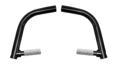 2X CZARNE rogi rowerowe ALU wkładane