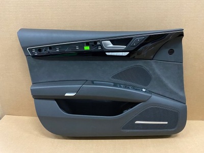 Audi a8 4h d4 обшивка двері лівий перед фото №1