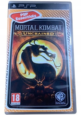 MORTAL KOMBAT UNCHAINED komplet płyta ideał- PSP