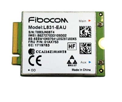 MODEM LTE 4G Fibocom L831-EAU 01AX753