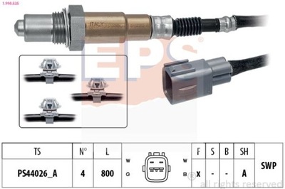 ЗОНД ЛЯМБДА TOYOTA YARIS 1.3 VVT-I 05-10