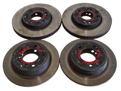 Hyundai kona тормозные диски тормозные комплект фото №1