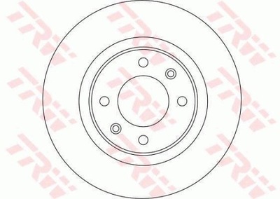 TRW DF4215 ДИСК ТОРМОЗНОЙ