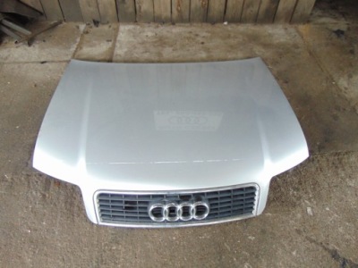 Капот крышка двигателя audi a4 b6 маленький  ly7w фото №1