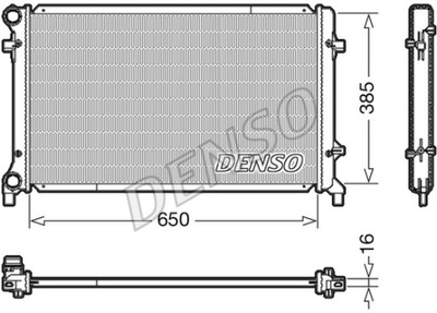 AUŠINTUVAS VANDENS DENSO DRM02014 