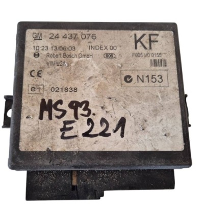 Opel astra g zafira a - модуль комфорта - 24437076 фото №1