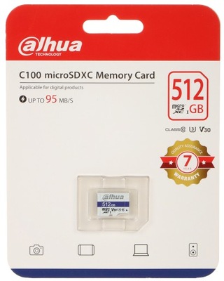 Karta pamięci microSD 512 GB TF-C100/512GB Dahua