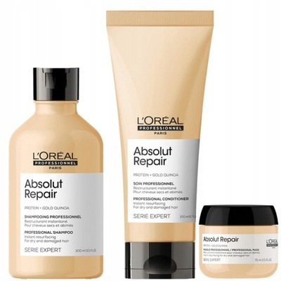 Loreal Absolut Repair szampon 300ml odżywka 250ml