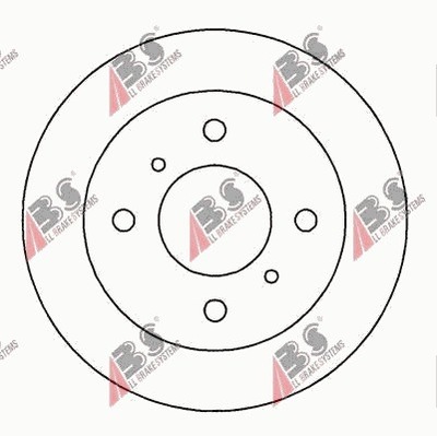 DISCO DE FRENADO NISSAN PRIMERA 90-99 PARTE TRASERA  