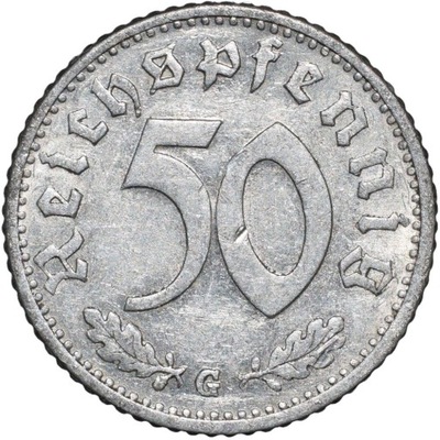 50 Reichspfennig 1939 G