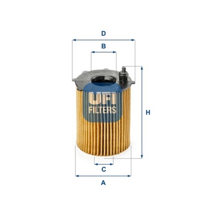 FILTRAS ALYVOS UFI 25.187.00 