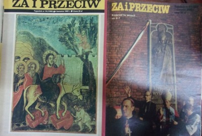 Za i przeciw 2 tygodniki 1982 r.