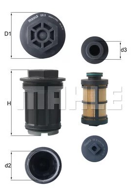 Фільтр адблю ux3kit/mah фото №1