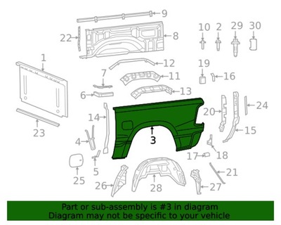 Обшивка крыло кузов dodge ram 2019 фото №1