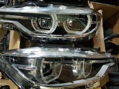 BMW F30 F31 RESTYLING FAROS DIODO LUMINOSO LED ORIGINAL COMO NUEVO  