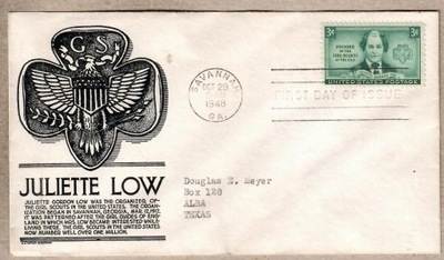 USA , M 587, skauting, postać