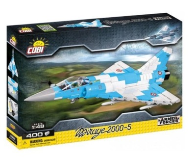 COBI KLOCKI SAMOLOT MYŚLIWIEC MIRAGE 2000-5 5801