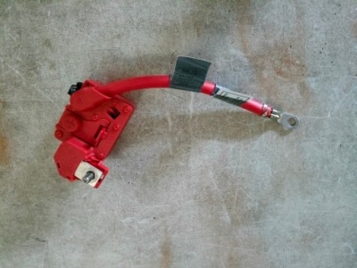 Bmw e87 e81 клема піротехнічна плюсова 9130879 фото №1