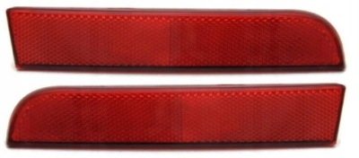 Mitsubishi asx 10- відбивач бампера задня комплект фото №1