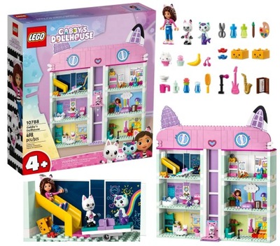 LEGO Koci domek Gabi 10788 Magiczny dom zestaw LEGO Gabby's Dollhouse
