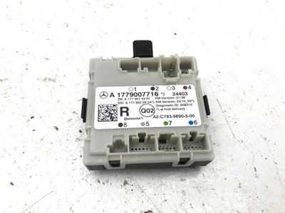 Mercedes gla ii h247 2024 модуль блок керування двері правий задня a1779007716 фото №1