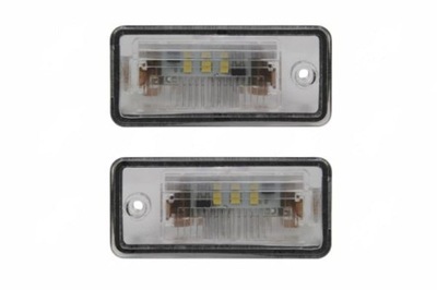 Ліхтарі підсвітка номерного знака led audi a3 8p a4 b6 фото №1