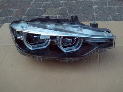 BMW F30 F31 РЕСТАЙЛ LED (СВЕТОДИОД ) SHADOW ЧЕРНАЯ ŁADNA EUROP 8739560-02