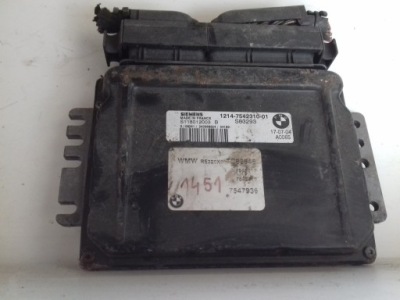 Бортовий комп'ютер 1214-7542310-01 s118012003b фото №1