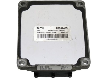 КОМПЬЮТЕР ECU OPEL 1.6 Z16XE 09364499 DLYU HSFI-2.1