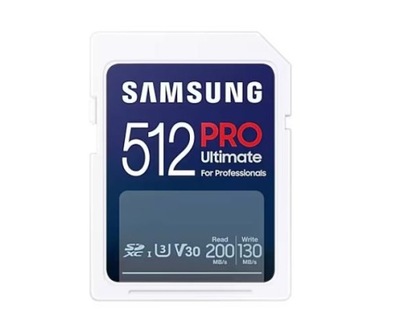 Karta pamięci SD Samsung MB-SY512S/WW 512GB Pro Ultimate